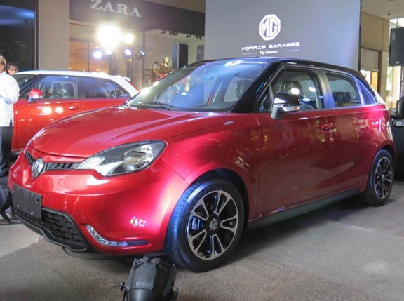 MG MG3 2017 vehicle