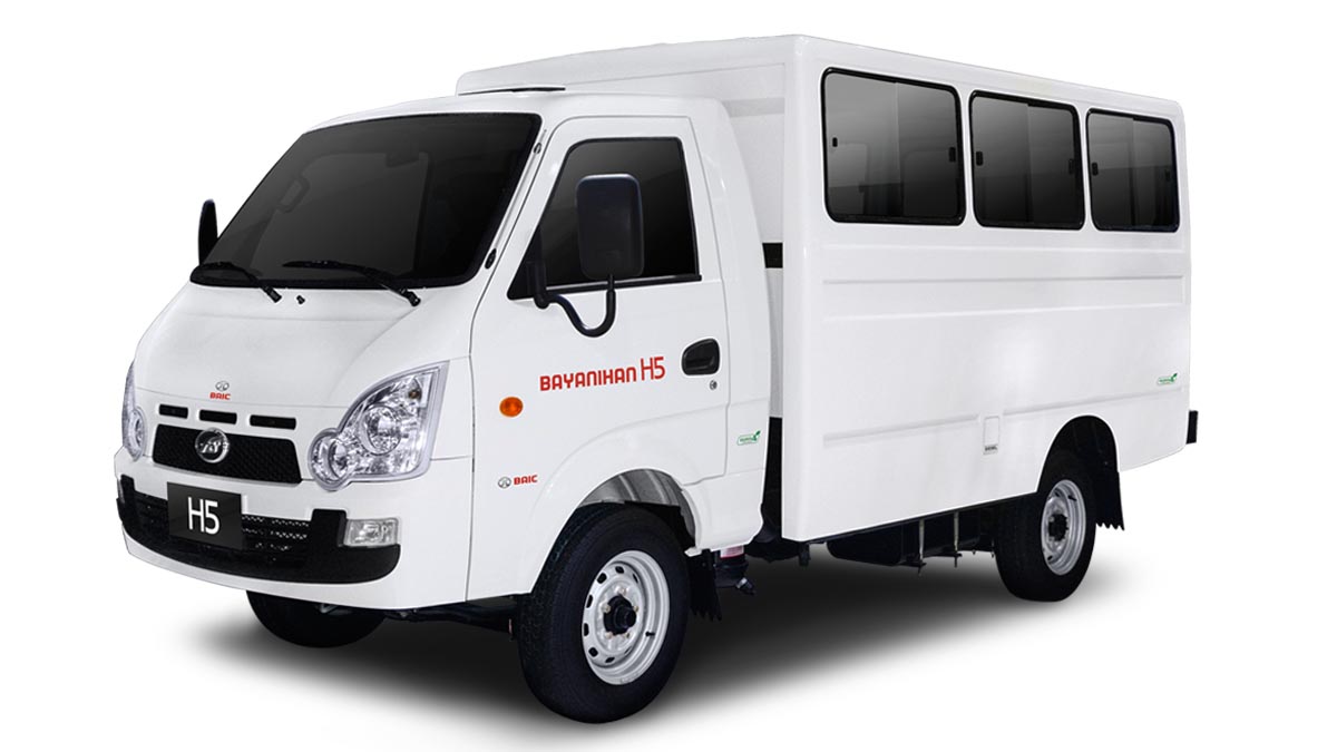 BAIC Bayanihan H5 2019 vehicle